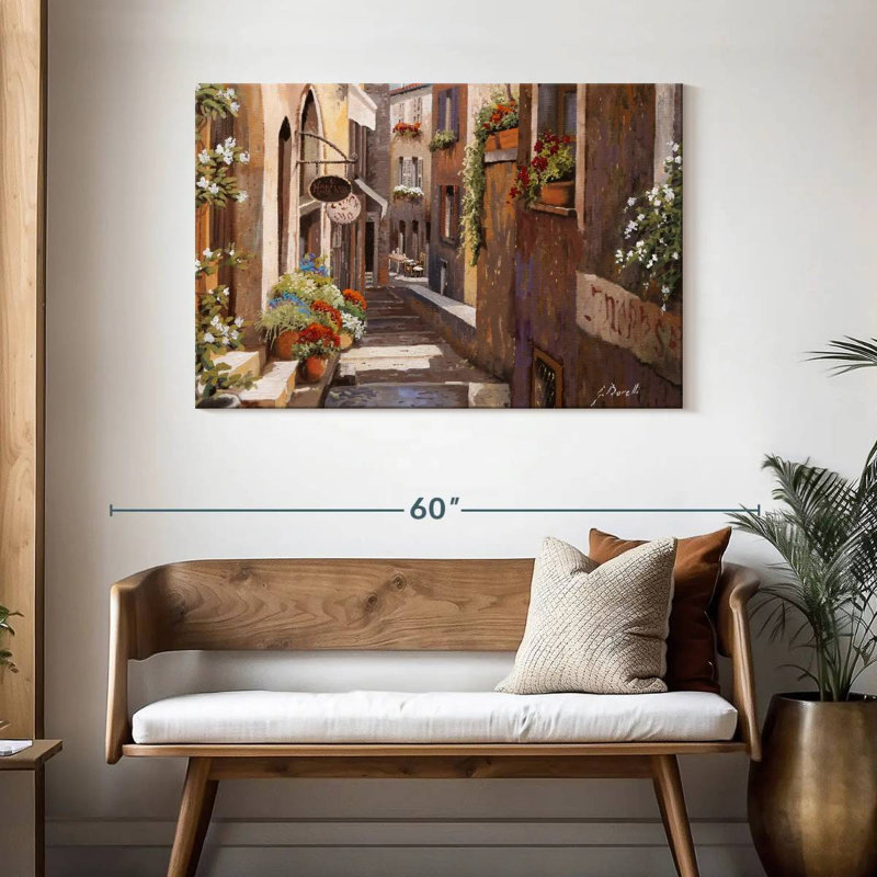 Sireci Rue Du Bresc A St Paul, 30" H x 45" W