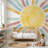 Sun Wallpaper Abstract Geometric Wall Mural-1871976896-1871976901