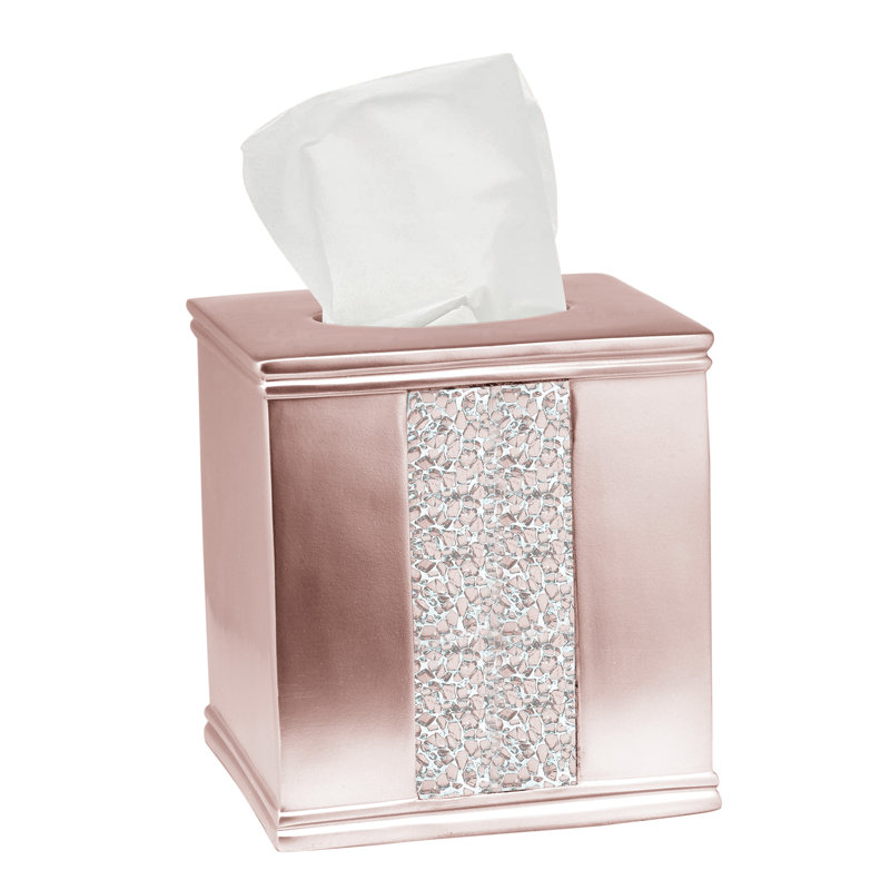 Housse pour boîte à mouchoirs Channce, Rose
