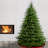Flocked Spruce Christmas Tree-494843845