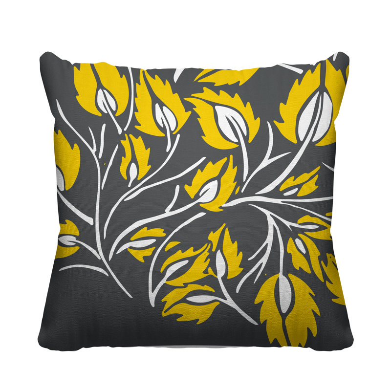 Housse de coussin Zeke Floral Tribal, 18 po x 18 po