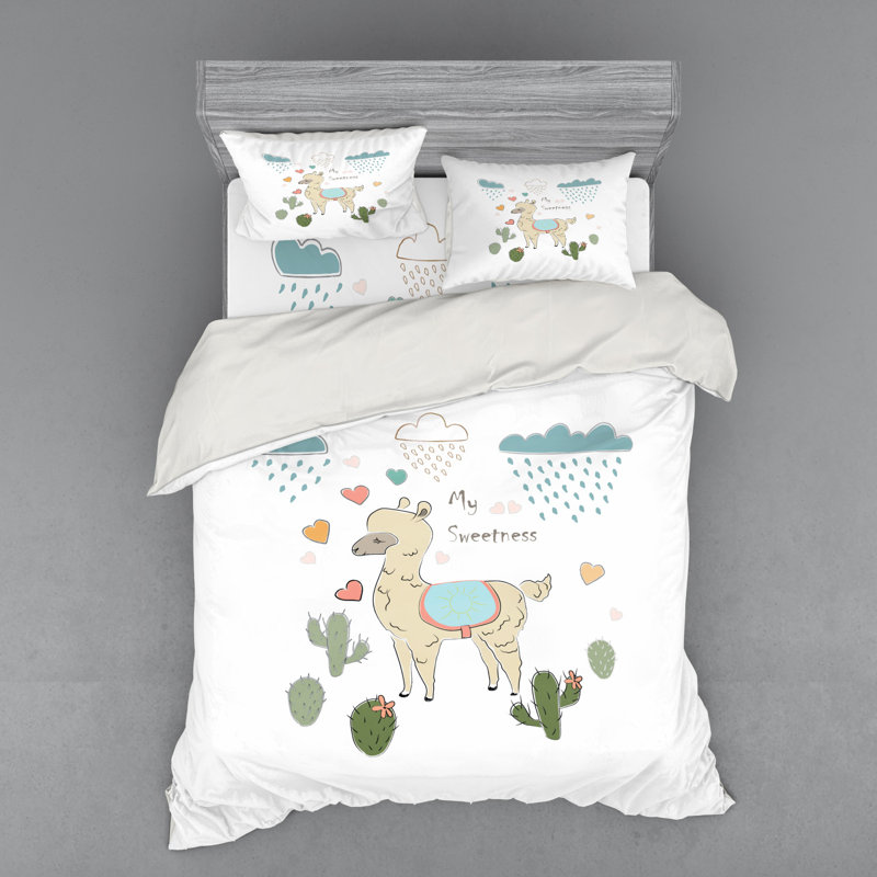 Coastal Polyester Duvet Cover, Queen Duvet Cover + 3 Additional Pieces