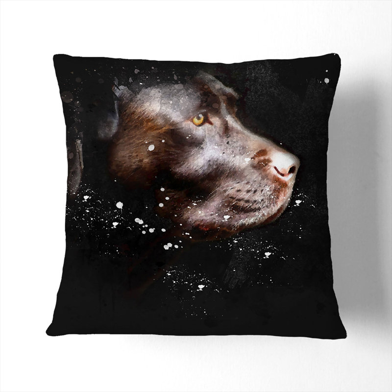 Square Cushion, 40cm H x 40cm W x 15cm D, Stone