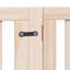 Archie & Oscar Dog Gate With Door Foldable 4 Panels 320 Cm Poplar Wood-554313568-554313575