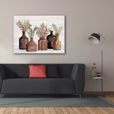  «Spice Amber Still Life 1» par Cindy Jacobs, art mural sur toile, 54 po x 40 po