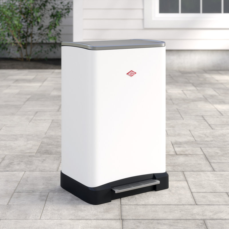 Big Double Boy 36L Bin, White