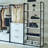 Freestanding Closet System - Metal Frame, Extra Deep Storage, Water & Heat Proof, Stain Scratch , E0 Board Walk In With Frame White, Heat, Grade