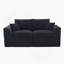 Boneless Modular Sectional Sofa Cloud Couch,Comfy Cloud Modern Sofa,2 Seater With Cushion Covers-1846616357