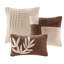 Édredon 7 pièces beige en faux suède - Bourre et coussins attrayants 7 Prestigieux attrayants-127366341-127366342