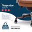 Sonata Leather Swivel Executive Office Chair-1035436203-1035436202