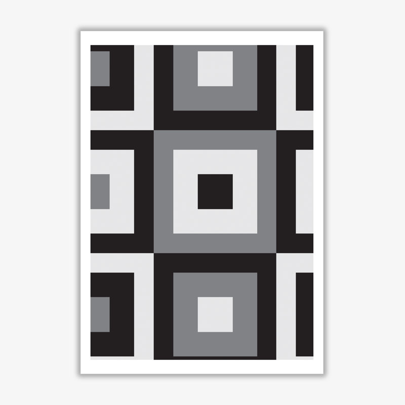 Abstract Patterns 1 - Print, No Frame, 30 cm H x 21 cm W x 1 cm D