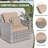 Wicker 4 - Person Patio Conversation Set with Cushions-1592485763