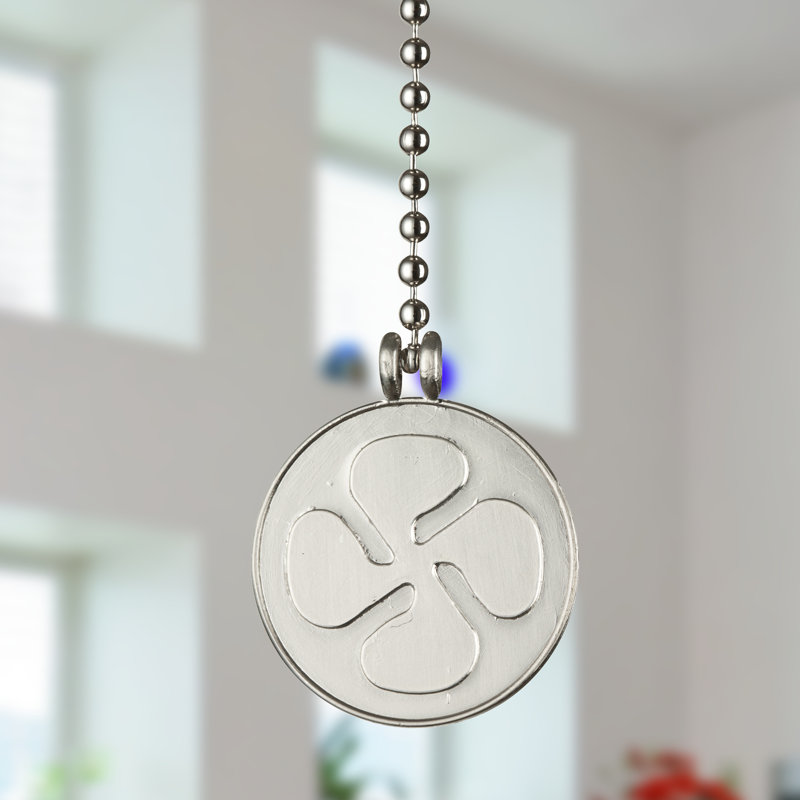 Latta Pull Chain, Brushed Nickel