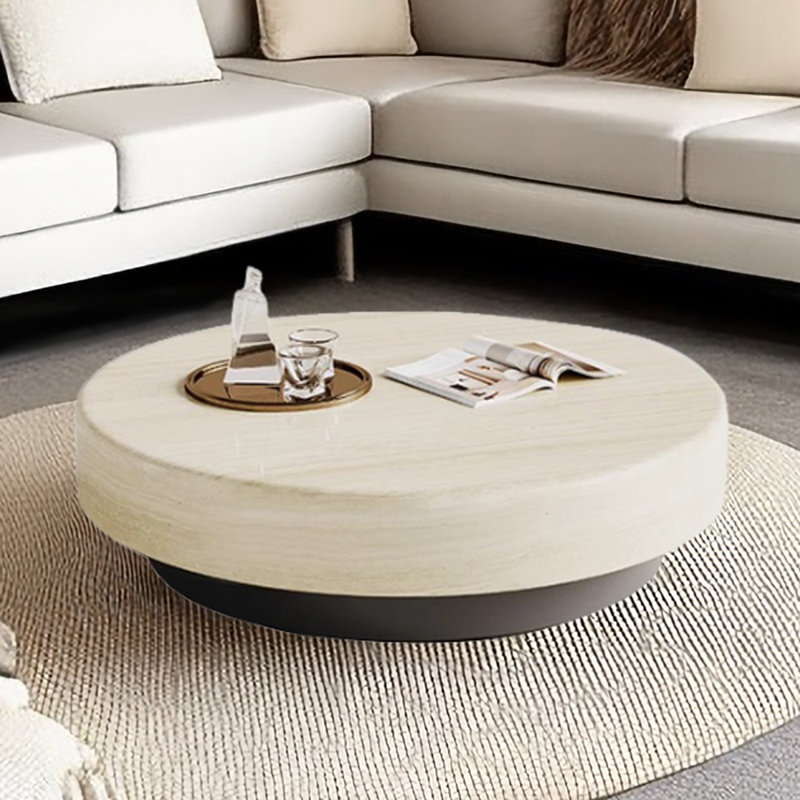 Table basse Marble, Beige