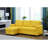 Henos Reversible Sleeper  84" Reversible Sleeper Sectional Sofa with Storage Chaise, USB Charging Ports and Pocket-1962200183