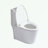 Small Compact One Piece Toilet Dual Flush