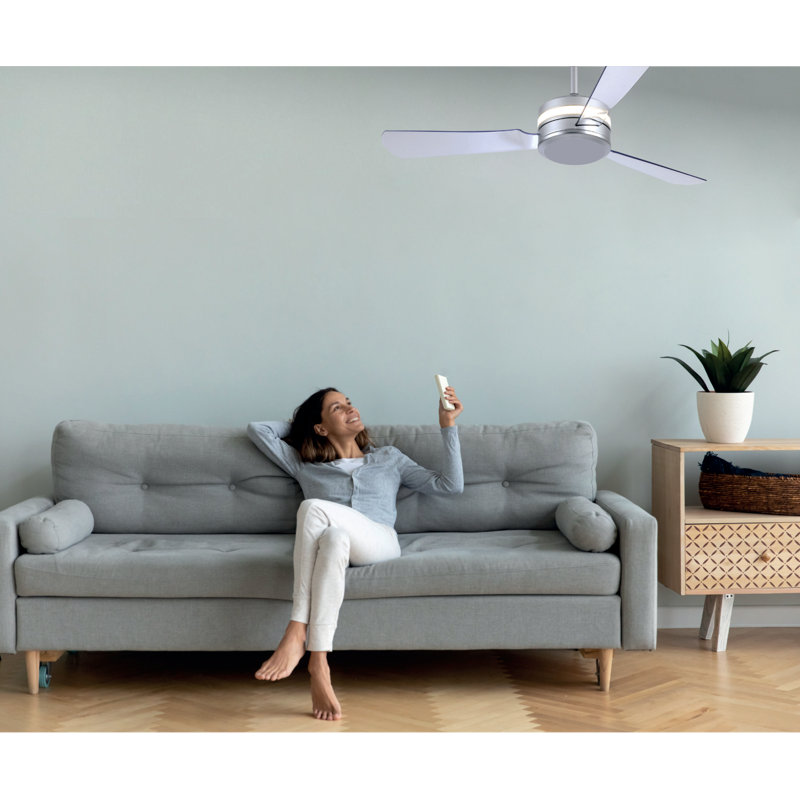 Zslater 127cm Ceiling Fan with LED Lights