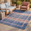 Tapis Thistle moderne minimaliste à bordure géométrique turquoise, rose et crème, lavable à la machine, antidérapant, à poils courts, pour l'intérieur et l'extérieur, adapté aux animaux domestiques, idéal pour le salon, la chambre, la salle à manger, l'entrée, le corridor ou le bureau.-1993007711