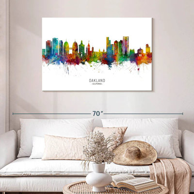 Oakland California Skyline I