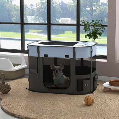 Portable Dog Pen for Puppies Rabbits Kittens Guinea Pigs