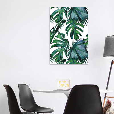Classic Palm Leaves by Nature Magick - Wrapped Canvas Print