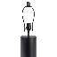 Lampe de table noire avec interrupteur marche / arrêt Aura