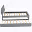 Lit plateforme tapissier simple avec lit gigogne Teddy-1026418864-1026418865