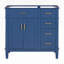 Base de meuble-lavabo simple Taycee 35,40 seulement-531079729