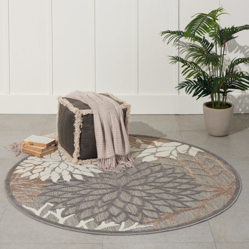 Indoor & Outdoor Round Area Rugs You'll Love | Wayfair