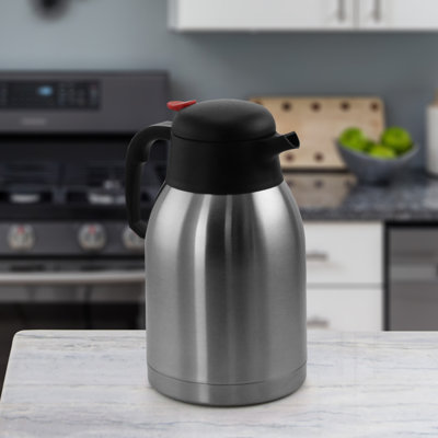 Carafe à café en acier inoxydable 8,5 tasses 2L