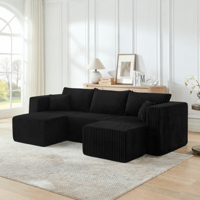 Upholstered Sofa Soft Couch Modular Sofa Modern Sectional Couch for Home