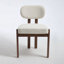 Chaise d'appoint rembourrée en bois massif Amabilia-458674950-444028644