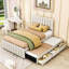 Lit plateforme tapissier avec lit gigogne et tiroirs de rangement-778333926-778333931