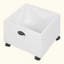 Loft Bed Wood Bed with Two Storage Boxes-129021748