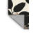 Machine Washable Ottwell Ginger Plant Global Inspired Geometric Rug in Brown – Gray Binding-1290628628