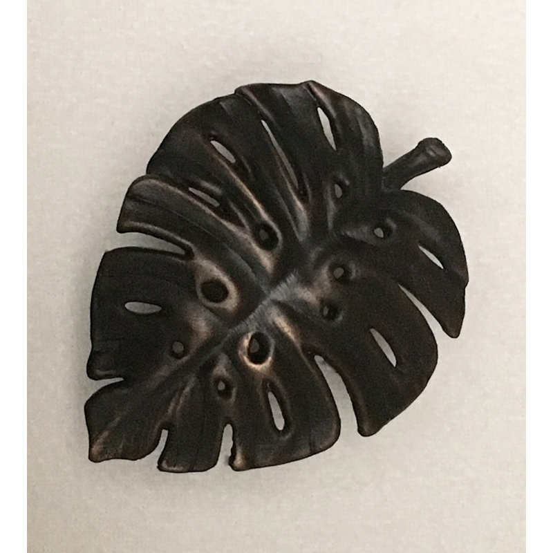Poignée fantaisiste surdimensionnée de 9/4 po, Bronze huilé