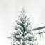 Arbre de Noël artificiel enneigé 9 pi