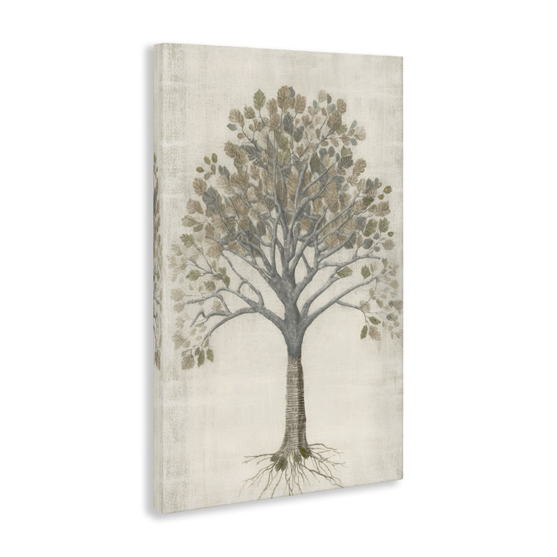Art mural Wise Tree Impression par Petal Prints Design, H 24 po x l 16 po