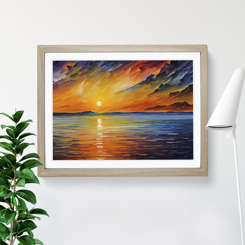 XH1022-4353X Glowing Sunrise Vol.1 - Single Picture Frame Print