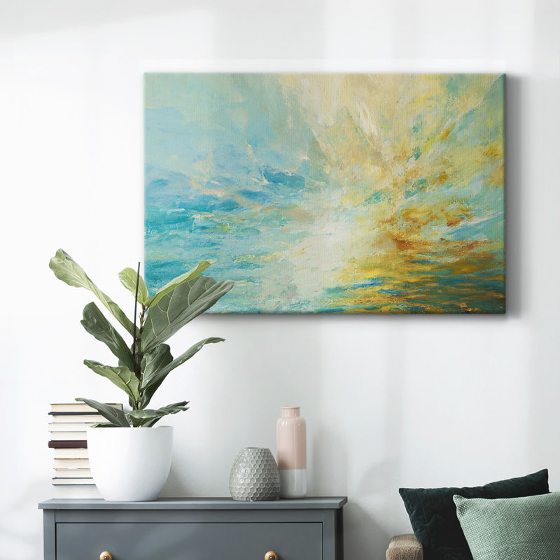 Toile tendue Sparkle & Flow-Gallery, H 8 po x l 12 po