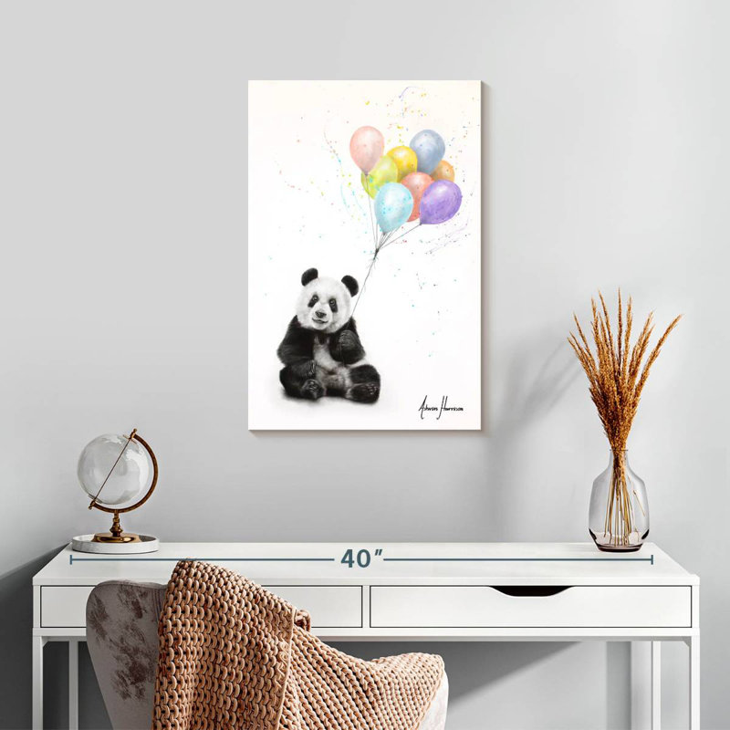 Brampt Panda Party, H 24 po x l 16 po