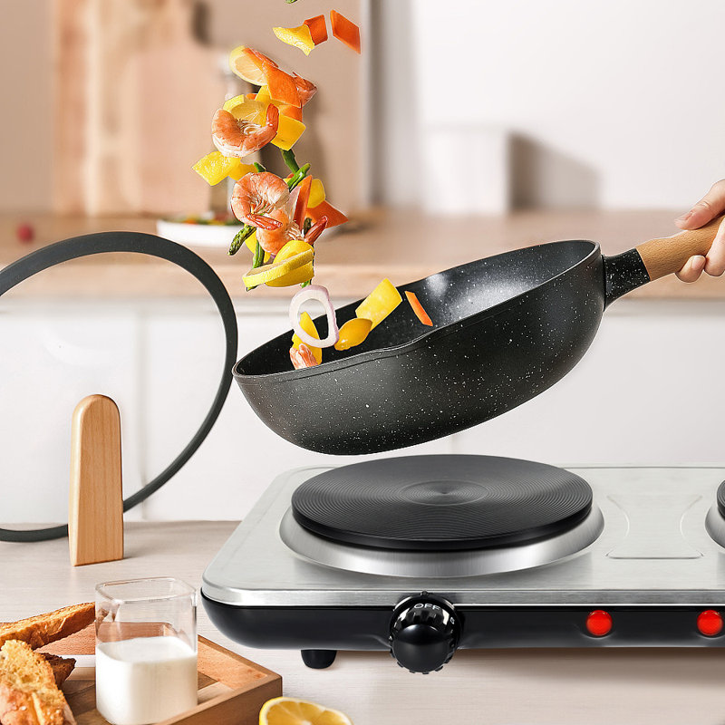Uten 2000 Watt Electric Double Burner