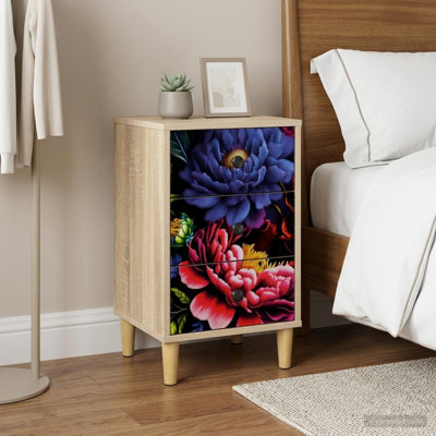 36 cm W Bedside Table