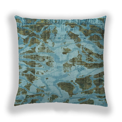 Abstract Reversible Throw Pillow