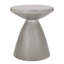 Mobilier d'extérieur moderne en béton léger - Caractéristiques de la table d'appoint au design simple
