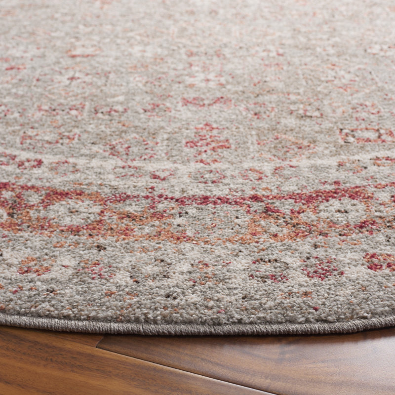 Joosten Vintage Tabriz Performance Oriental Rug, Round 6'7"