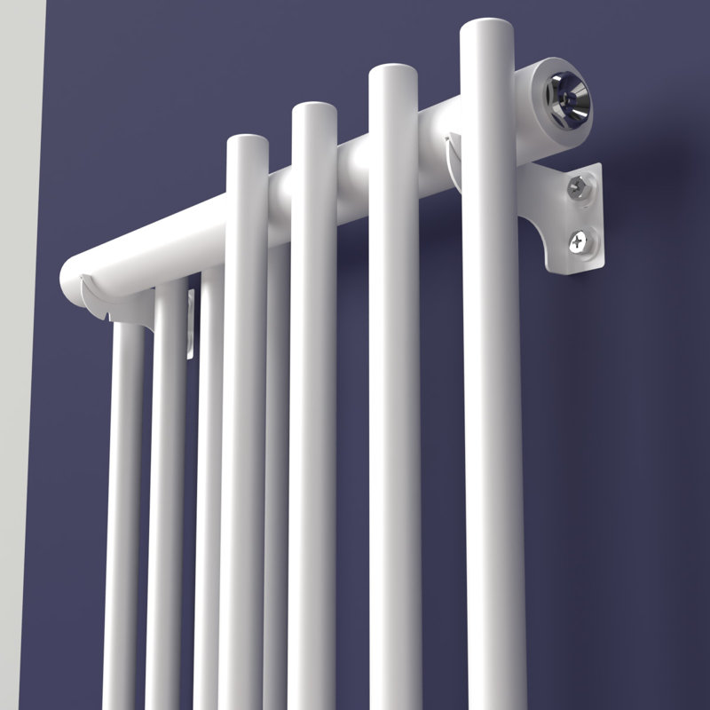 Oval Panel Radiators, White