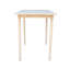 Table de salle à manger extensible en bois massif Ginna