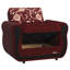 Fauteuil-lit rembourré convertible avec rangement-86833900