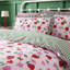 Fun Strawberries Cotton Blend Floral Duvet Cover Set-129975413